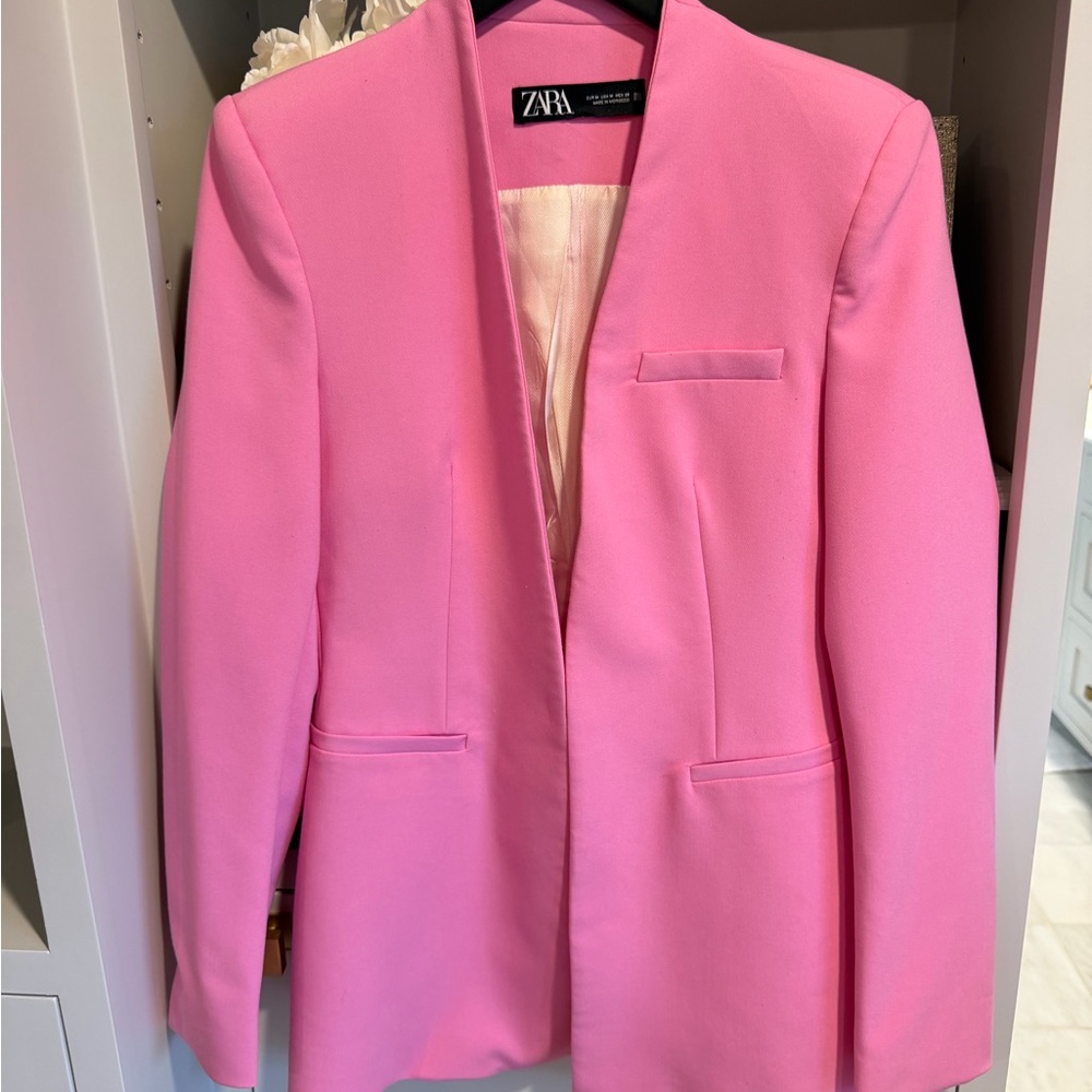 Zara Vibrant Pink Jacket